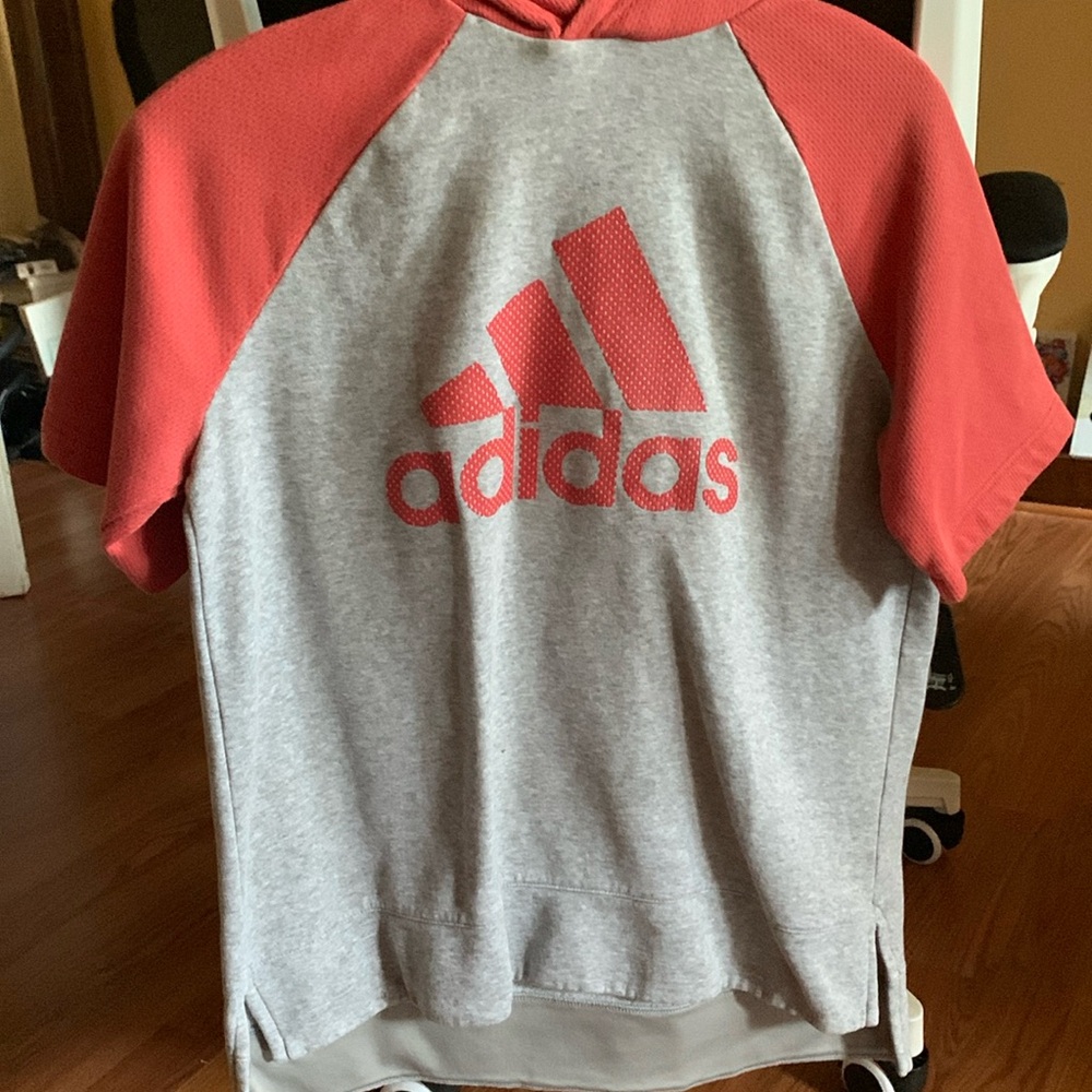Adidas Short Sleeve Hoodie